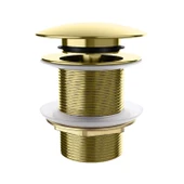 VALTEMO BRASS POP-UP BRUSHED GOLD SİFON BAŞLIĞI - 1
