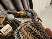 NİVEMESHOME ANTRASİT SAÇAKLI ALTIN APARAT YENİ MODEL TAVAN TOPLAMA BRAÇOL - 3