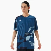 Yonex YY25 16744 Erkek Spor Tişört Lacivert thumbnail 1