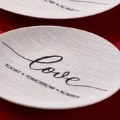 GÜRAL PORSELEN Camelia 4 Parça 25 Cm Servis Tabağı 25342 thumbnail 3