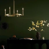 Tolaa Pirinç Eskitme 4'lü Sarkıt Avize - 4