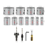 PRO Multi Material Delik Açma Panç Seti, 17 parça thumbnail 2