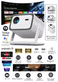Wanbo Vali 1 Projeksiyon Cihazı | 900 ANSI Lümen, Android TV, Dahili Stand thumbnail 1