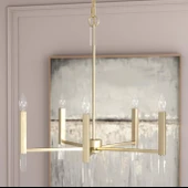 Sundo Altın 5'li Sarkıt Avize - 5