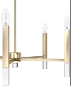 Sundo Altın 5'li Sarkıt Avize - 2