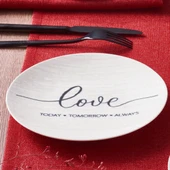 GÜRAL PORSELEN Camelia 4 Parça 25 Cm Servis Tabağı 25342 thumbnail 1