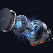 Mcdodo CH-0090 15W Qi2 Kablosuz Geri Çekilebilir Kablolu Telefon Tutucu thumbnail 4