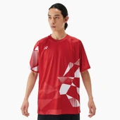 Yonex YY25 16744 Erkek Spor Tişört Kırmızı - 1