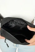 Rakerplus Siyah Unisex Minimal 21x15x5 cm Bel ve Göğüs Çantası thumbnail 5