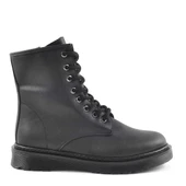 Amelia Mat Siyah Kadın Postal Bot thumbnail 2