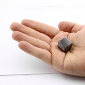 Tek Vidalı Çizgili Lüks Füme Renk Düğme Metal Kulp Çekmece Mobilya Mutfak Dolabı Dolap Kulbu Kulplar thumbnail 4