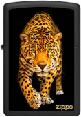 Zippo Jaguar Dizayn Black Matte Çakmak thumbnail 1