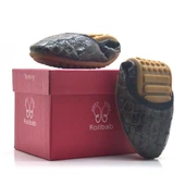 Haki Baskı Desenli Katlanabilir Kadın Babet thumbnail 5