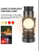 Güçlü Led El Feneri Yüksek Güç Işık Şarj Edilebilir Taktik El Feneri Kamp - 4