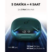 Anker SoundCore Liberty 4 Pro ANC TWS Yeşil Kulak İçi Bluetooth Kulaklık - 2
