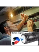 Güçlü Led El Feneri Yüksek Güç Işık Şarj Edilebilir Taktik El Feneri Kamp - 6