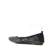 Bakır Baskı Desenli Katlanabilir Kadın Babet thumbnail 4