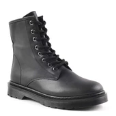 Amelia Mat Siyah Kadın Postal Bot thumbnail 1