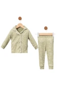 Celira Yeşil Pijama Takımı 6 Ay,9 Ay,12 Ay Erkek Bebek - 1
