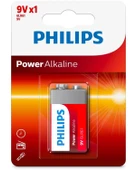 Philips Power Alkaline Pil 9V 6LR61P1B - 1