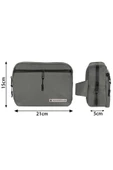 Rakerplus Gri Unisex Minimal 21x15x5 cm Bel ve Göğüs Çantası thumbnail 4