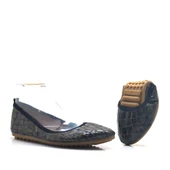 Haki Baskı Desenli Katlanabilir Kadın Babet thumbnail 1