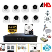 8 KAMERALI İÇ MEKAN GÜVENLİK SETİ 1 TB HDD DAHİL - 821D thumbnail 1