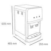 Mini Masaüstü Sıcak-Soğuk Arıtmalı Su Sebili thumbnail 3