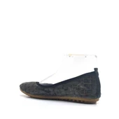 Haki Baskı Desenli Katlanabilir Kadın Babet thumbnail 4