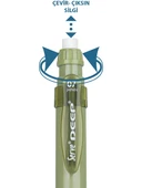 Serve Deep Toprak Tonları Yeşil Mekanik Uçlu Kalem 0.7 mm 9007 thumbnail 2