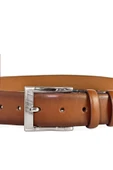 Kahverengi Hakiki Deri 4 cm Casual Erkek Kemer thumbnail 3
