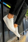 Erkek Beyaz Sneaker Ayakkabı thumbnail 1