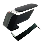 Fiat Doblo 2 2017 Premium HQ Lüks Delmesiz Çelik Ayaklı Gri-Siyah Kolçak thumbnail 1