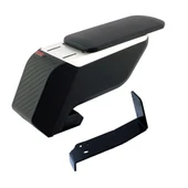 Fiat Doblo 1 Safeline 2008 Premium HQ Lüks Delmesiz Çelik Ayaklı Gri-Siyah Kolçak thumbnail 1