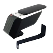 Hyundai İ20 2013 Premium HQ Lüks Delmesiz Çelik Ayaklı Siyah Kolçak thumbnail 1