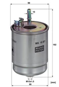 WK 10 051 - Yakıt Filtresi -  MANN FILTER thumbnail 2