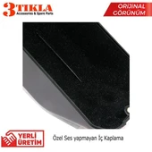 Renault Kangoo 2006 Premium HQ Lüks Delmesiz Çelik Ayaklı Gri-Siyah Kolçak thumbnail 5