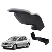 Dacia Logan Sedan 2007 Delmesiz Çelik Ayaklı Siyah Kolçak Kol Dayama thumbnail 1