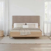 Oryana Çift Kişilik Karyola - Florida Meşe 171x120x206 cm thumbnail 1