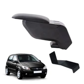 Hyundai Getz 2008 Delmesiz Çelik Ayaklı Siyah Kolçak Kol Dayama thumbnail 1