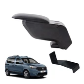 Dacia Dokker 2020 Delmesiz Çelik Ayaklı Siyah Kolçak Kol Dayama thumbnail 1