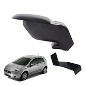 Fiat Grande Punto 2005 Delmesiz Çelik Ayaklı Siyah Kolçak Kol Dayama thumbnail 1