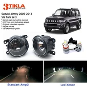 Suzuki Jimny 2005-2012 Beyaz Led Xenon Sis Farı Seti thumbnail 1