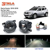 Dacia Duster Beyaz Led Xenon Sis Farı Seti thumbnail 1