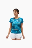 Yonex YY24 YW0034 Kadın Spor Mavi Yeşil Tişört - 1