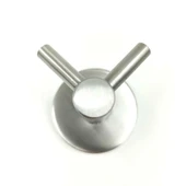 Dekor Banyo 3'lü Set Krom F 500 Set Havluluk Kağıtlık İkili Askı - 4