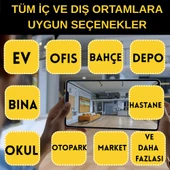 ARNA 4 Kameralı Kare 4 Dış Kameralı Set 250 GB Harddisk Full HD Gece Görüşlü Güvenlik Kamerası Sistemi thumbnail 6