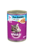Whiskas Konserve Ton Balıklı Kedi Maması 400G thumbnail 2