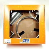 Dekor Banyo 3'lü Set Krom F 500 Set Havluluk Kağıtlık İkili Askı - 5