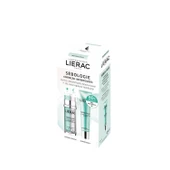 Lierac Sebologie Double Concentrate Krem 30 ml + Gel Set - 1